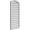 Ekena Millwork Arch Top Surface Mount PVC Gable Vent: Functional, w/ 2"W x 1-1/2"P Brickmould Frame, 20"W x 42"H GVPAR20X4202SF - alternate 3